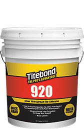 Titebond 920 Clear Thin-Spread Tile Adhesive